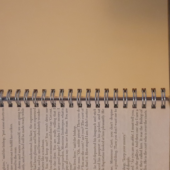 Secret Journal "Les Miserables" 📚 Handmade Journal from an old book - Picture 3 of 7